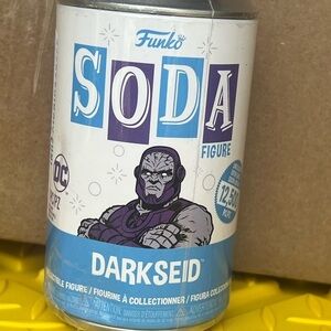 Funko Soda Darkseid Figure New Small Dent on Can